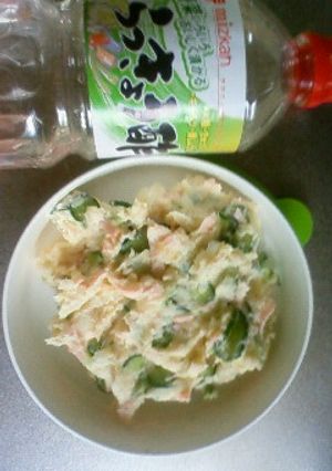 カロリーダウンなポテトサラダ-レシピのメイン写真