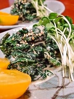 つるむらさきの美味しい和え物-レシピのメイン写真