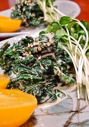 つるむらさきの美味しい和え物-レシピのメイン写真
