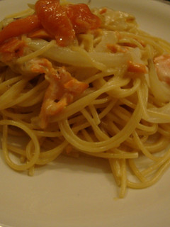スモークサーモンのクリームパスタ-レシピのメイン写真