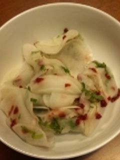 大根のさっぱり大葉梅あえ-レシピのメイン写真