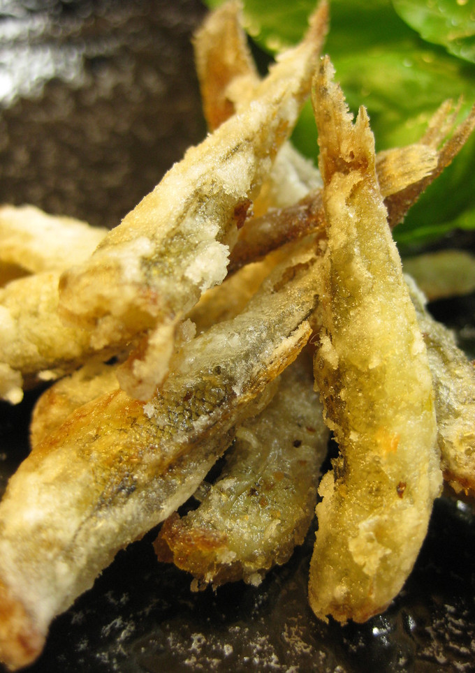 夏の定番♪ハゼの唐揚げ　ニンニク風味-レシピのメイン写真