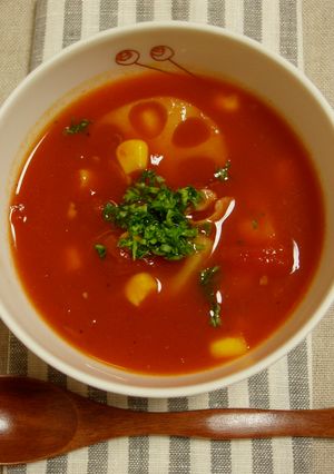 ほんのりスパイシー＊トマトスープ＊-レシピのメイン写真