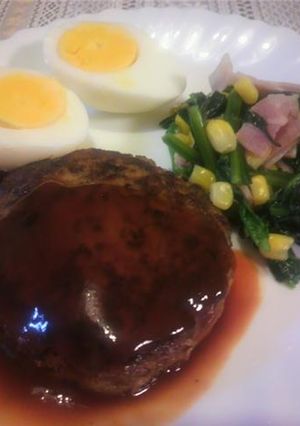 ヘルシー♪豆腐ハンバーグ-レシピのメイン写真