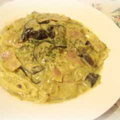 รูปของ カレークリームパスタ