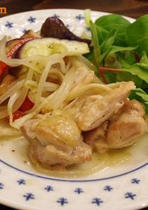 鶏＆野菜の蒸し焼き-レシピのメイン写真