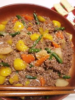 野菜と挽肉のとろっと炒め-レシピのメイン写真