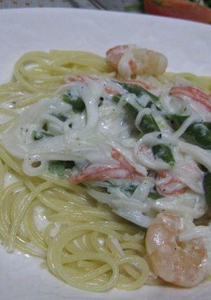 かにかまのクリームパスタ♪-レシピのメイン写真