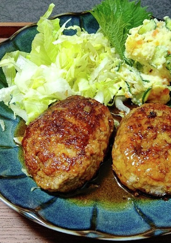 すき焼きのタレで☆照り焼きおからバーグ-レシピのメイン写真
