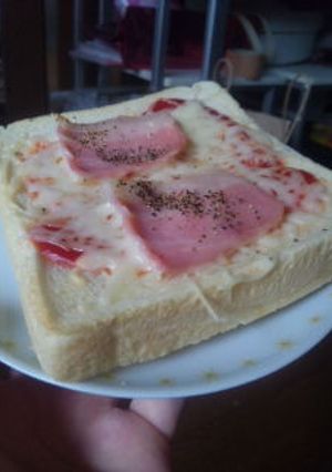 簡単ピザトースト-レシピのメイン写真