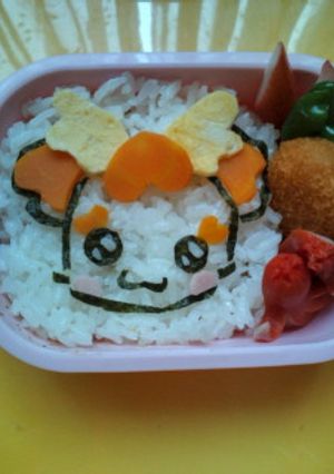 キャラ弁　ハートキャッチプリキュア-レシピのメイン写真