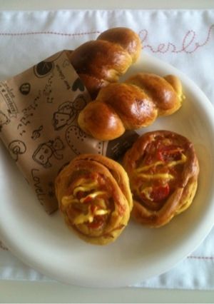 カレーウインナーロール♪-レシピのメイン写真