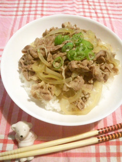 ニンニク豚丼-レシピのメイン写真
