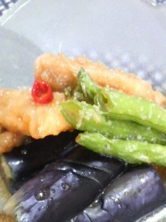 夏野菜の揚げびたし☆-レシピのメイン写真