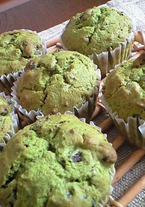 ザクザク＊オレオ抹茶マフィン-レシピのメイン写真