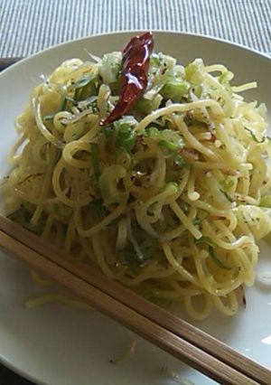 ランチに☆じゃことねぎのうまうま麺♪-レシピのメイン写真