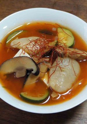 韓国のすいとん　スジェビ-レシピのメイン写真