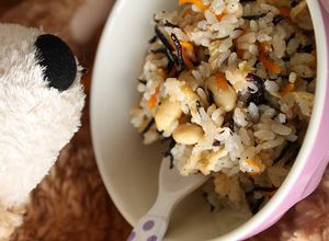 炊飯器で炊くだけ！ヘルシーひじきごはん♪-レシピのメイン写真