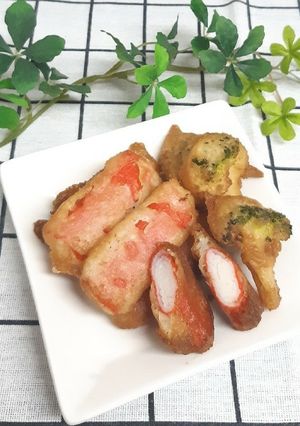 簡単☆カニカマのフリッター☆お弁当-レシピのメイン写真