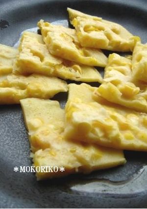 シャキシャキ甘い♪とうもろこしのチヂミ-レシピのメイン写真