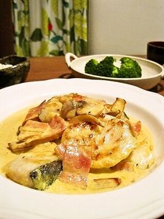 タラのカレークリームソース-レシピのメイン写真