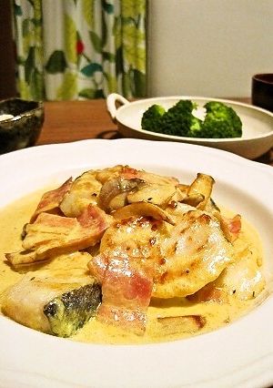 タラのカレークリームソース-レシピのメイン写真