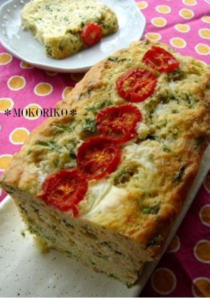 ♥ほうれん草とチーズのケークサレ♥-レシピのメイン写真