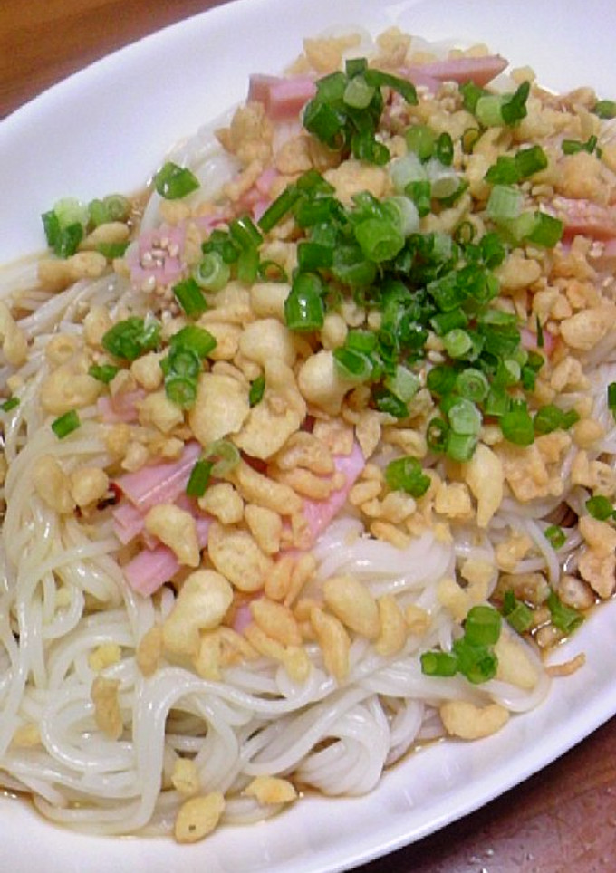 そうめんで冷やし中華風！-レシピのメイン写真