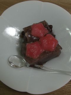 小豆缶で水羊羹お星さま入り-レシピのメイン写真