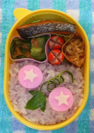 あさがお弁当【キャラ弁】-レシピのメイン写真