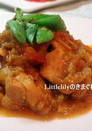 チキンのフレッシュトマトカレー-レシピのメイン写真