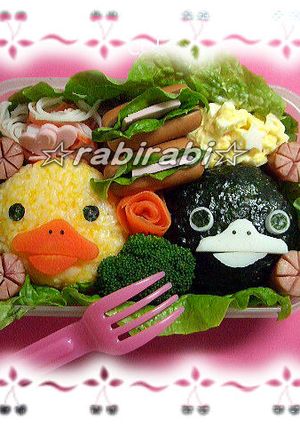 【キャラ弁】かものはしかも。-レシピのメイン写真