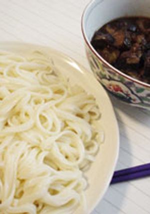 ナスうどん-レシピのメイン写真