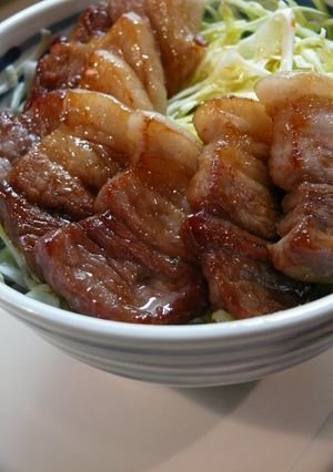 煮汁も美味しい～豚バラ丼☆-レシピのメイン写真