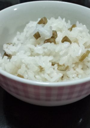 いんげんご飯-レシピのメイン写真
