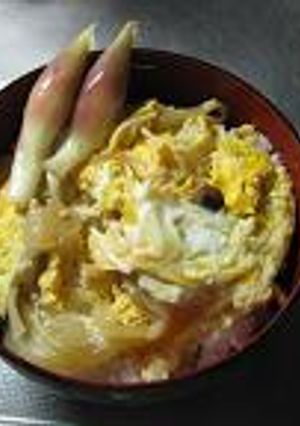きのこの玉子とじ丼-レシピのメイン写真