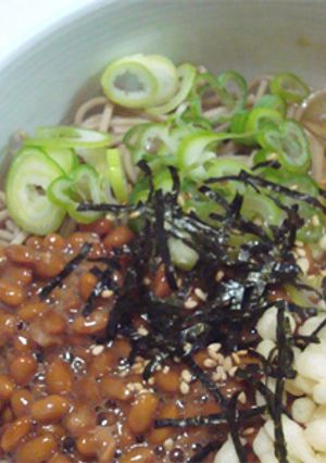 納豆たぬき冷やしそば-レシピのメイン写真