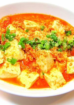 トマトで作る！アレンジ麻婆豆腐★トマーボ-レシピのメイン写真