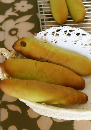 抹茶ミルクスティックパン-レシピのメイン写真