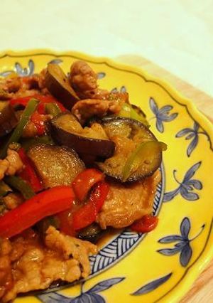 豚肉と彩り野菜の中華風炒め-レシピのメイン写真