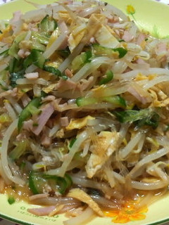 給食風♪さっぱり中華の春雨サラダ-レシピのメイン写真