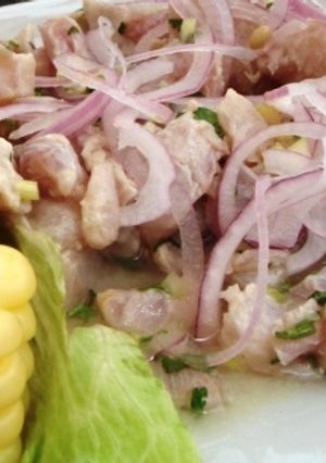 Ceviche - ペルーの基本セビチェ-レシピのメイン写真