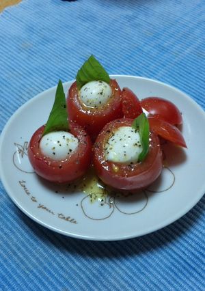 ひとくちサイズのカプレーゼ★-レシピのメイン写真