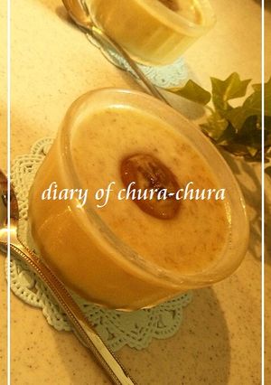 完熟バナナの濃厚チョコプリン♪-レシピのメイン写真
