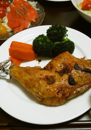 クリスマスにぴったり☆簡単ローストチキン-レシピのメイン写真