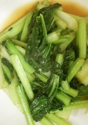 青菜の炒め♪-レシピのメイン写真