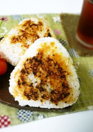 チョッパヤ朝ごはん～焼きおにぎり♪-レシピのメイン写真