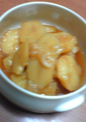 鶏手羽元の甘辛煮の残り汁でもう一品-レシピのメイン写真