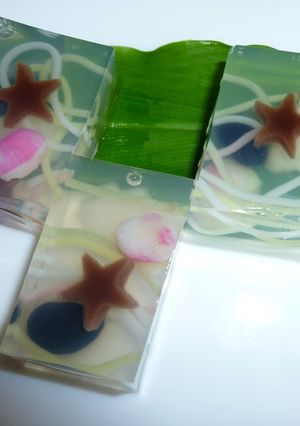 七夕のおやつに 錦玉羹 ~天の川-レシピのメイン写真