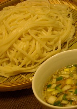 ✿ネギ肉汁♡ざるうどん✿-レシピのメイン写真